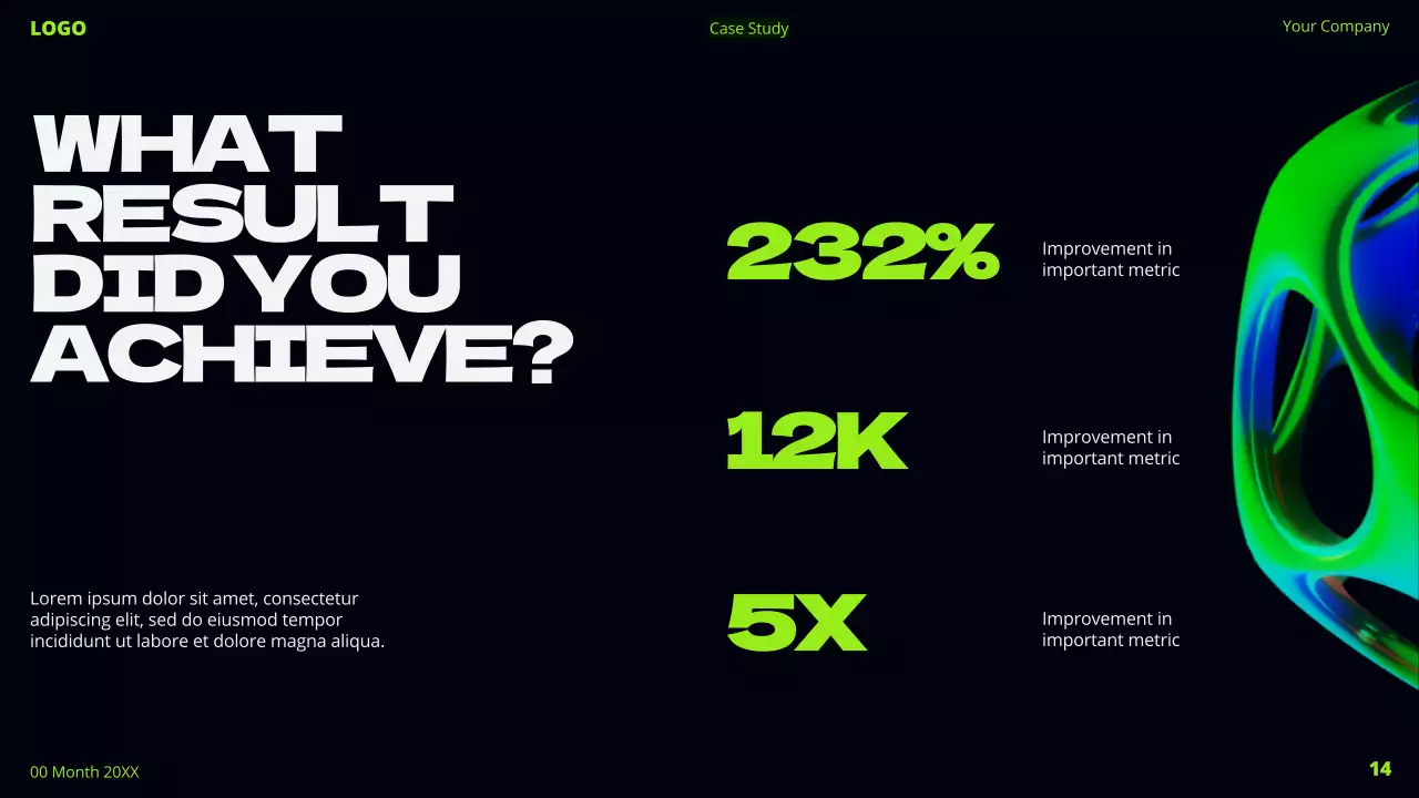 검정 모던 비즈니스 설명서