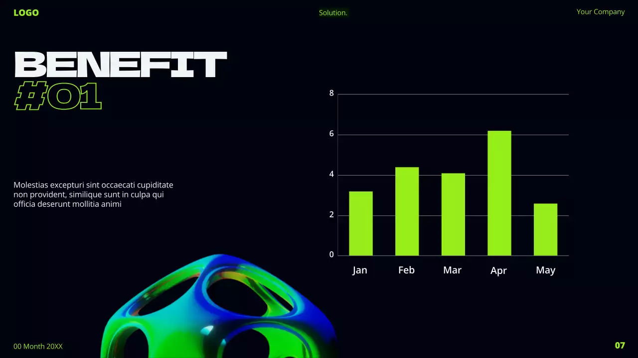 검정 모던 비즈니스 설명서