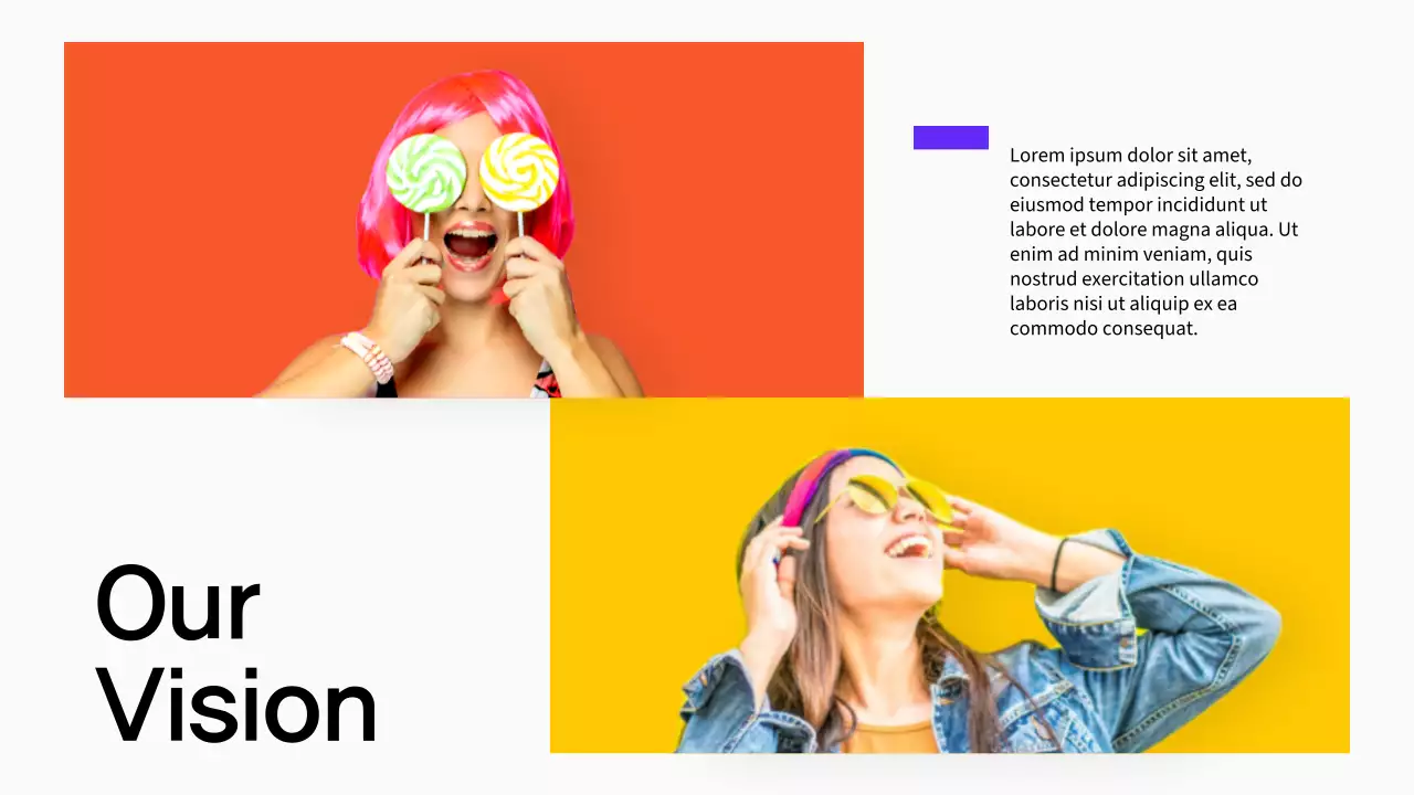 보라 모던 비즈니스 프로필 회사소개서