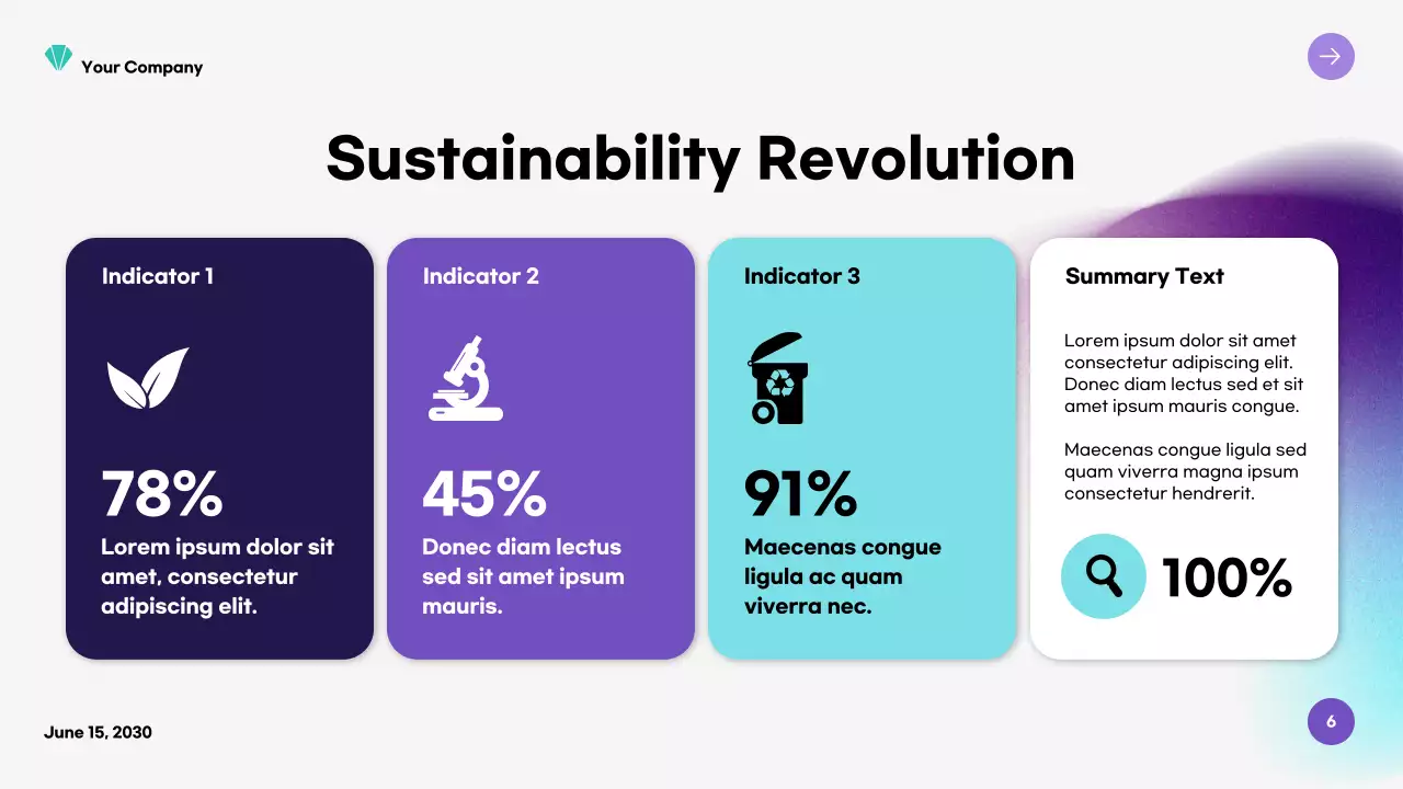 연보라 모던 비즈니스 보고서