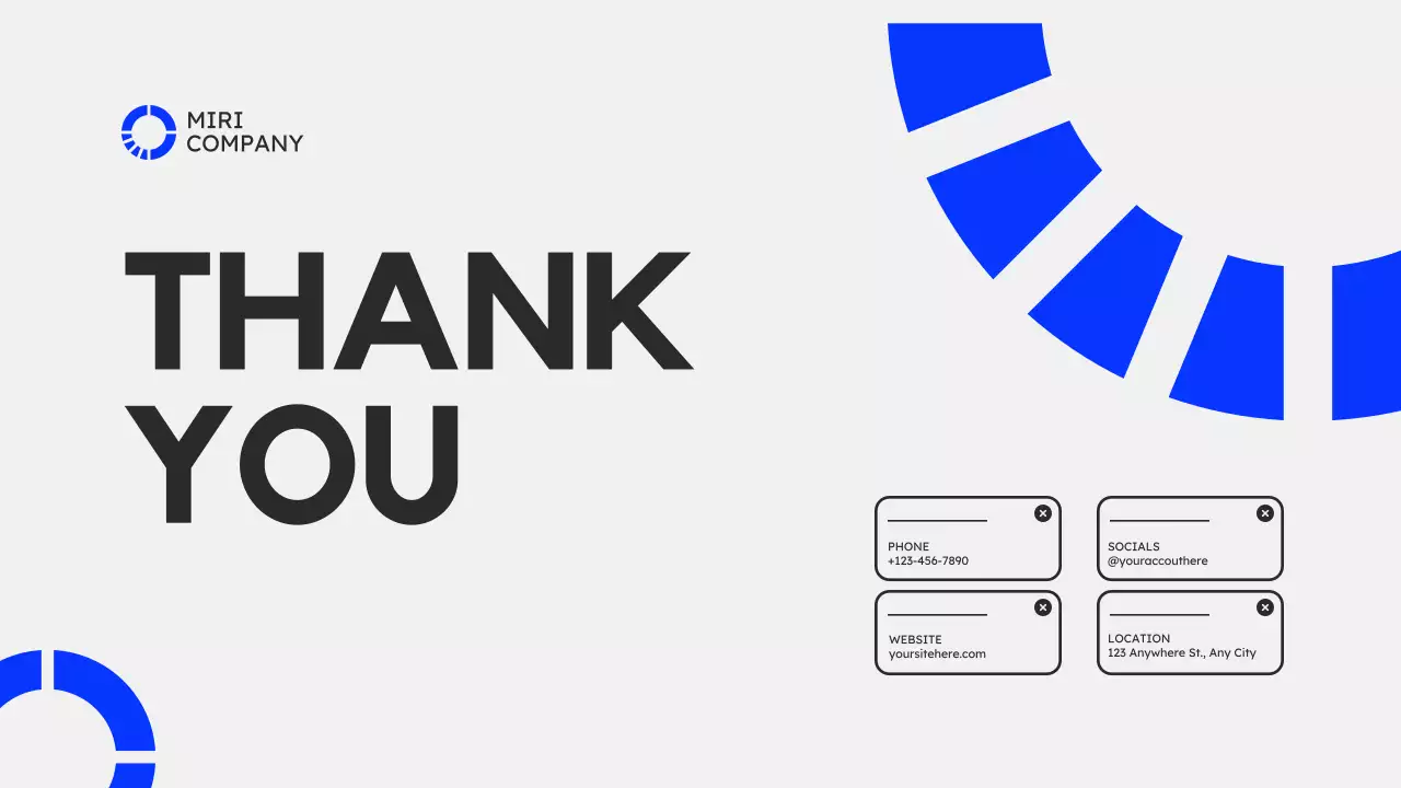 파랑 모던 마케팅 기획서