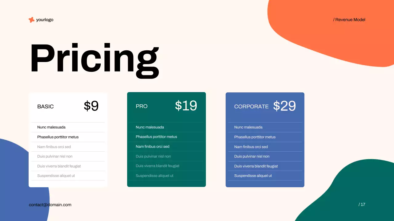 베이지 모던 비즈니스 제안서