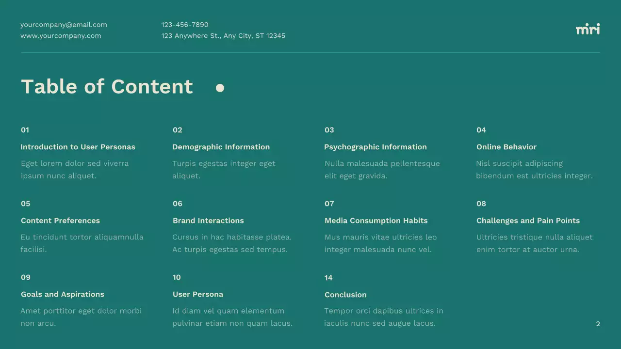 카키 모던 사용자 분석 보고서