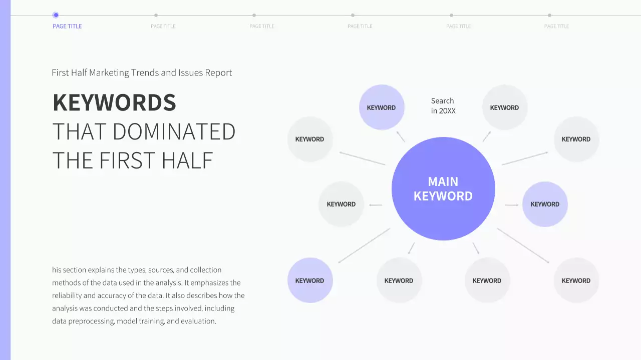 연보라 심플 마케팅 보고서