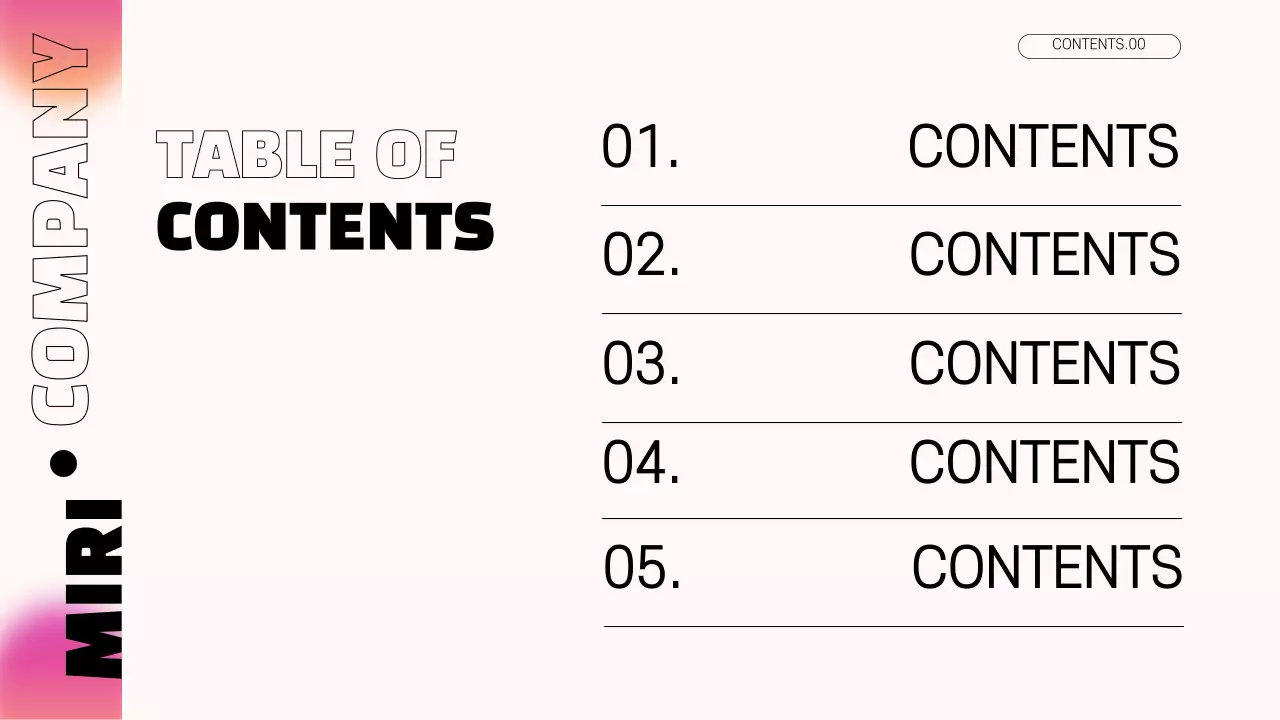 핑크 모던 세미나 안내