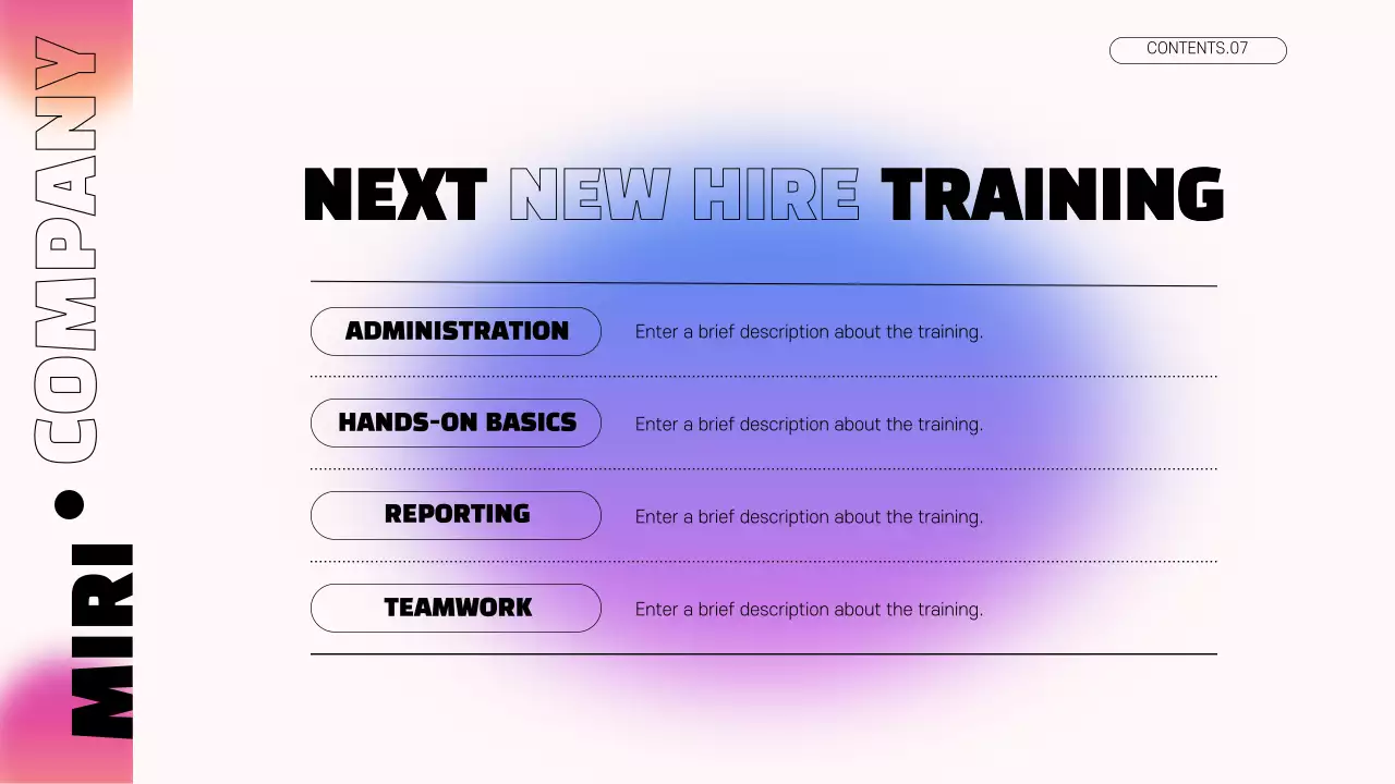 핑크 모던 세미나 안내