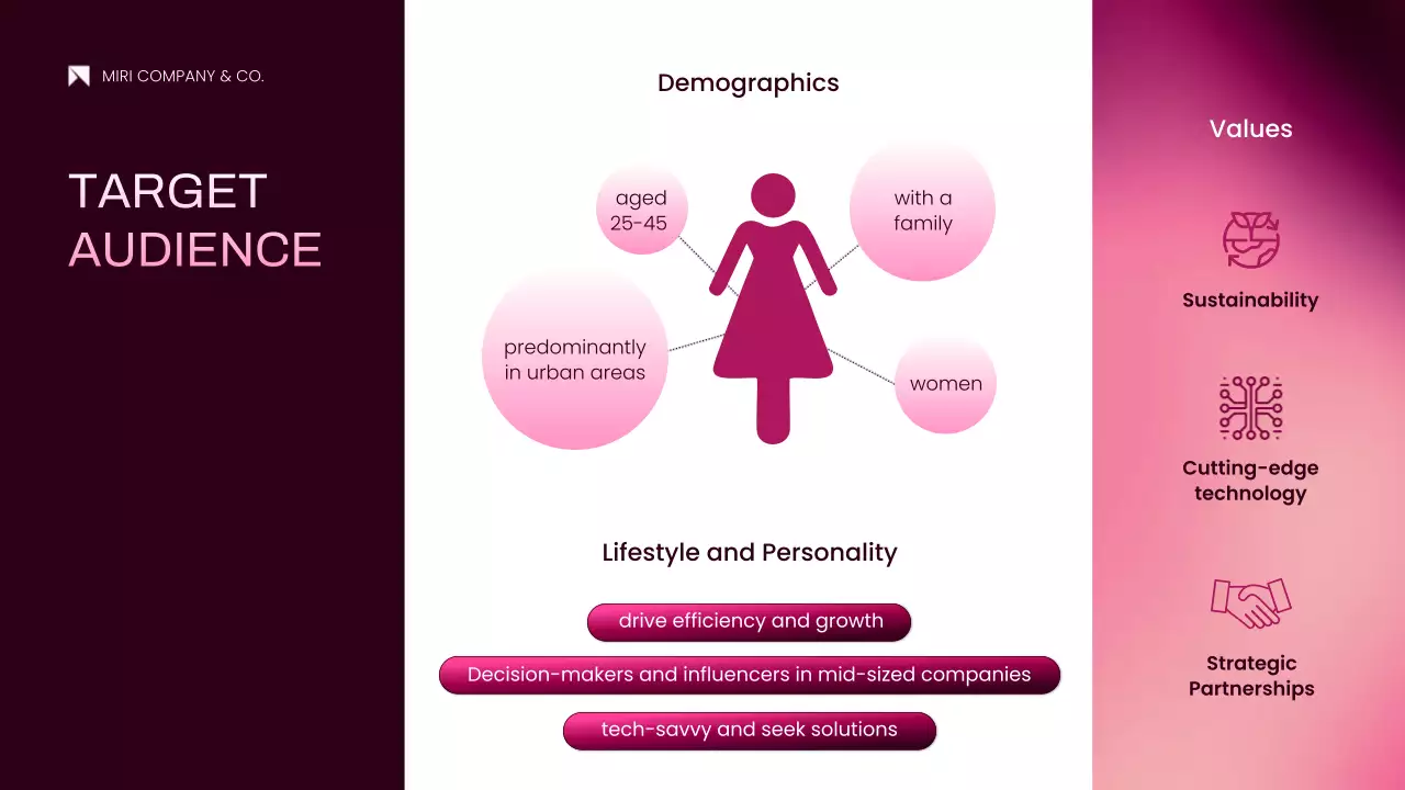 핑크 모던 프로젝트 제안서