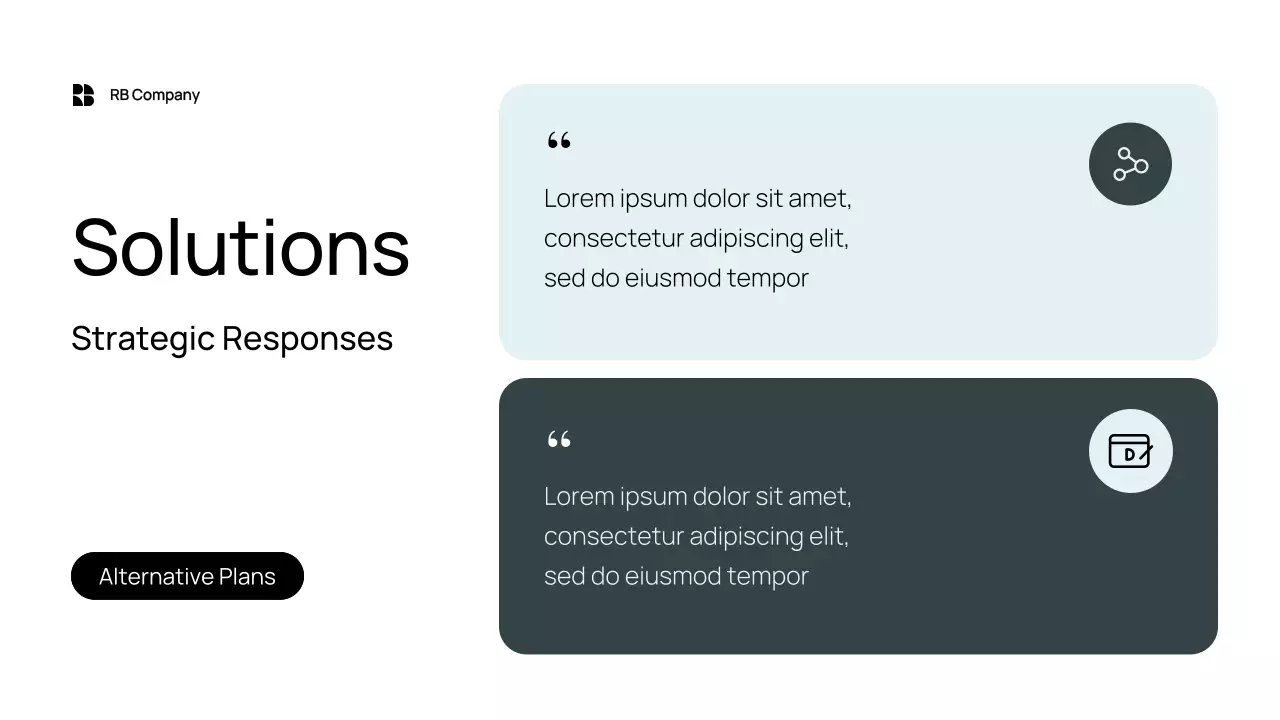 Blue Modern Business Report Presentation