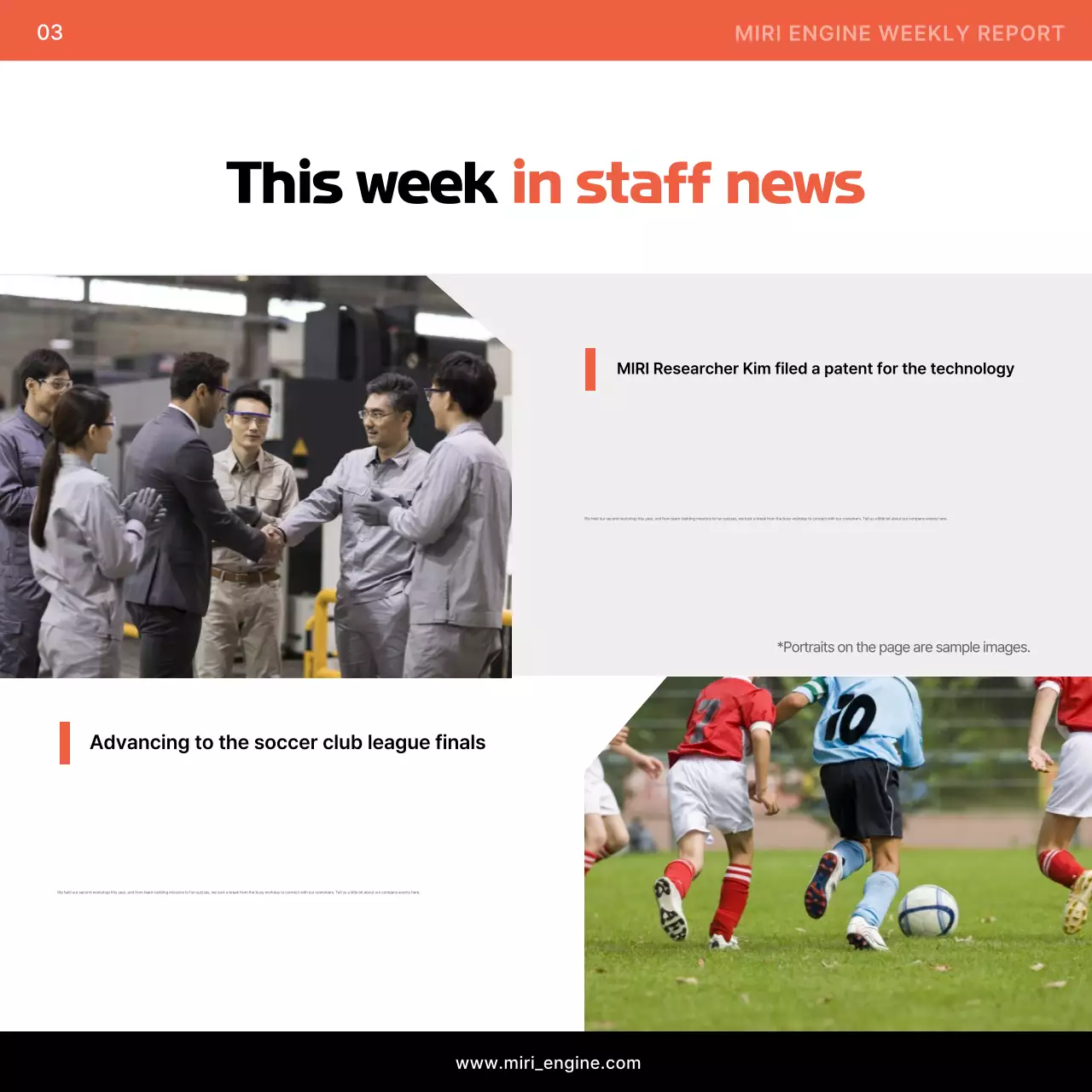 Orange Modern Technology Report