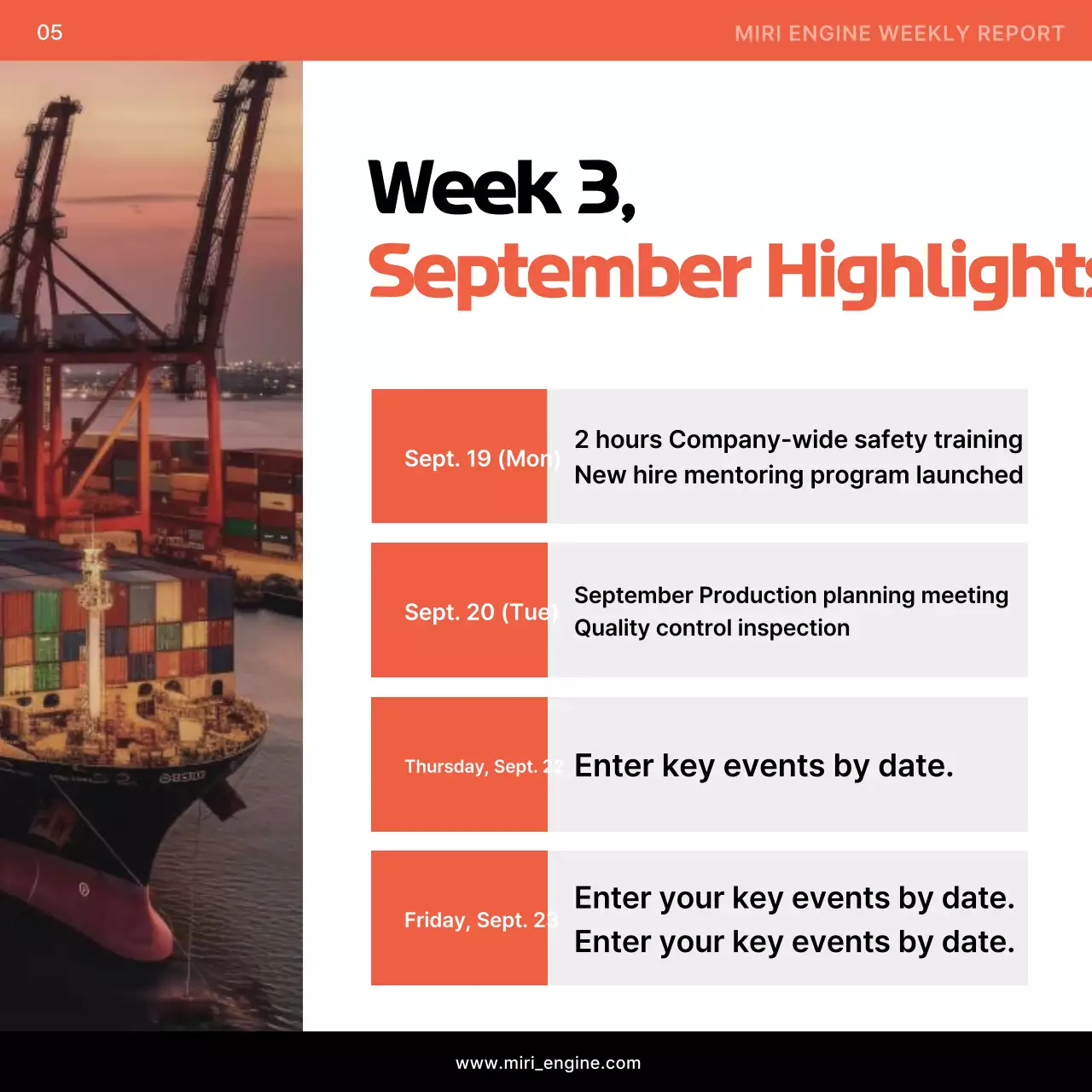 Orange Modern Technology Report