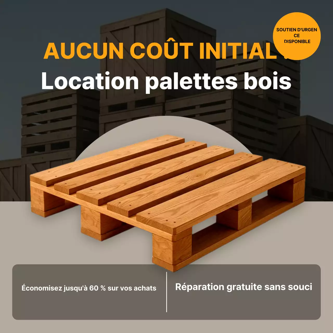 Publicité Orange Modern Logistics