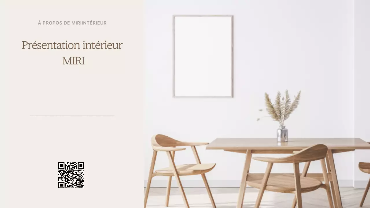 Publicité d'intérieur minimaliste beige