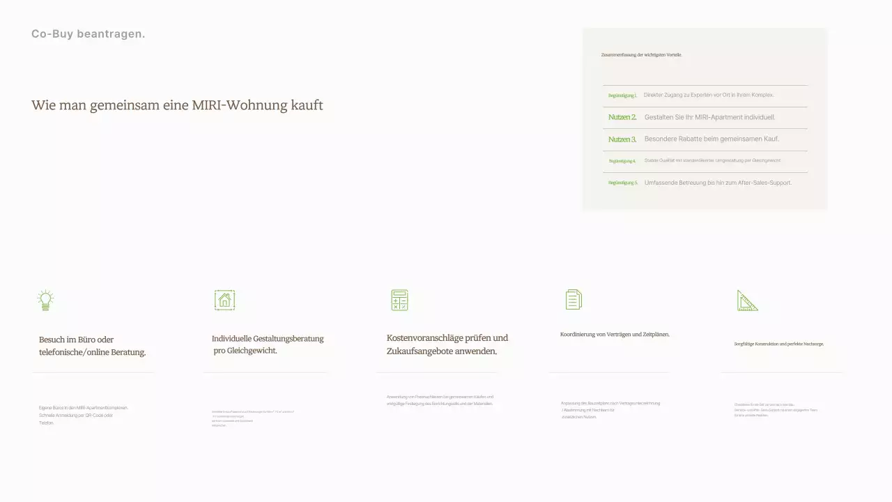 Beige minimalistische Innenwerbung