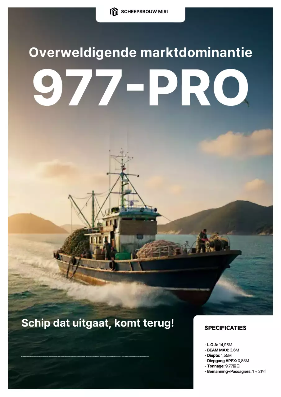 Grijze moderne maritieme industrie productpromotie