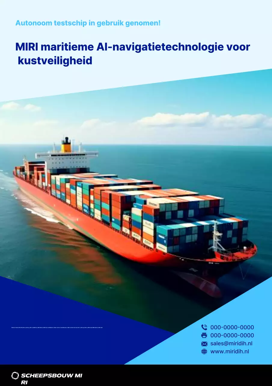 Promotie van blauwe moderne technologie