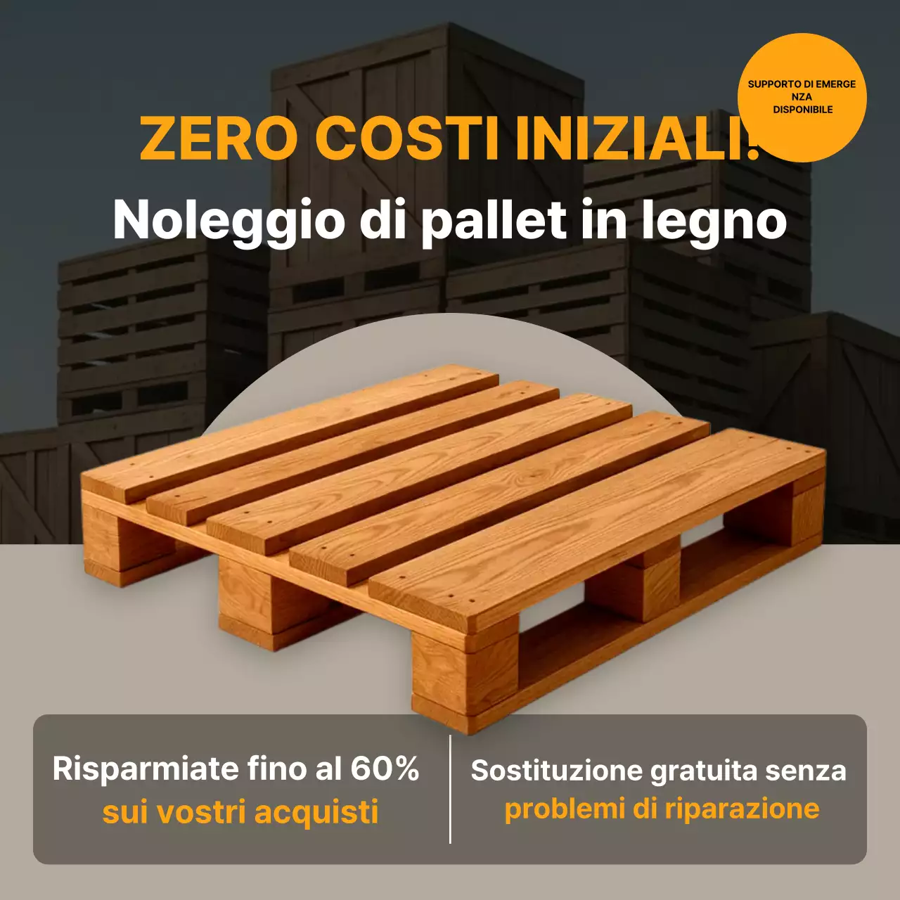 Pubblicità di Orange Modern Logistics