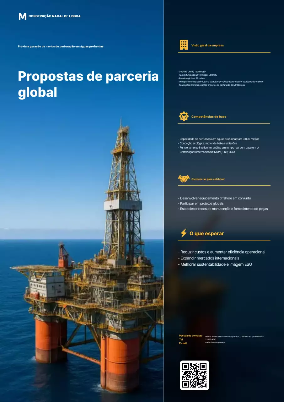 Proposta Marinha Moderna Azul