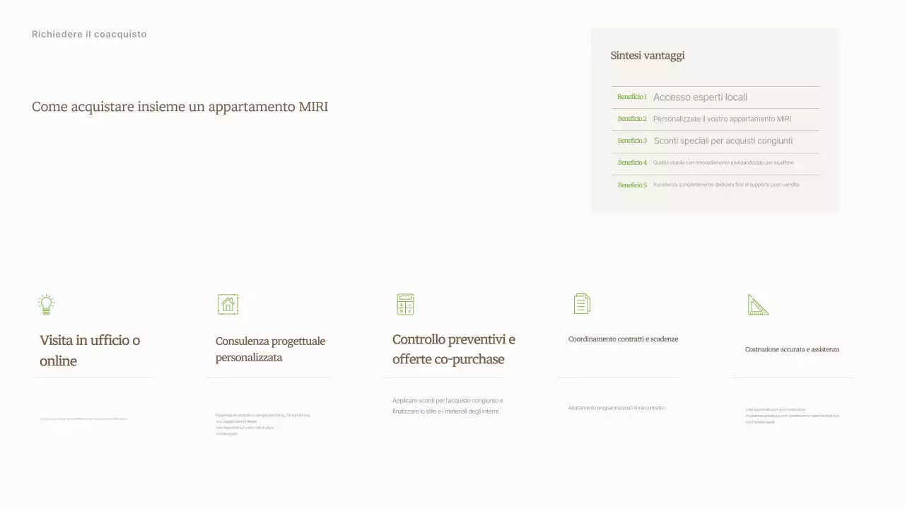 Pubblicità di interni minimalisti beige