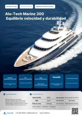 Anuncio de seguridad marina avanzada de Blue