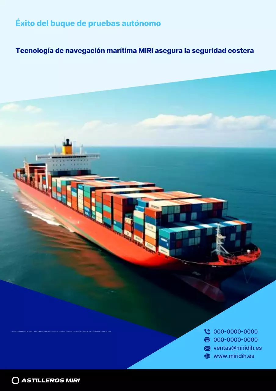 Promoción de tecnología moderna azul