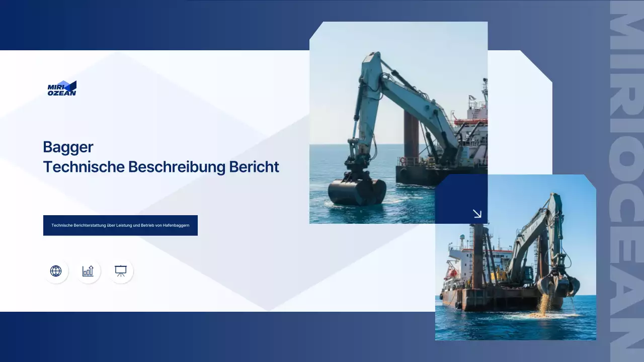 Blue Modern Marine Bericht