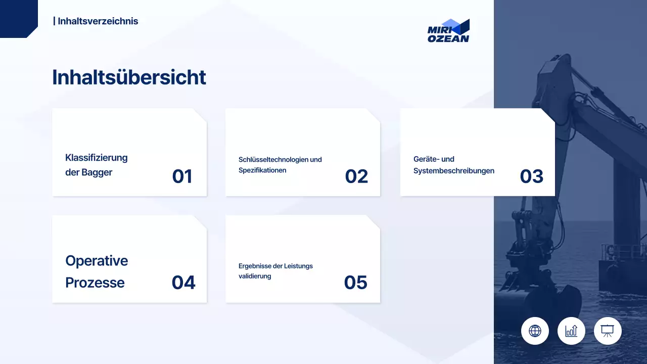 Blue Modern Marine Bericht