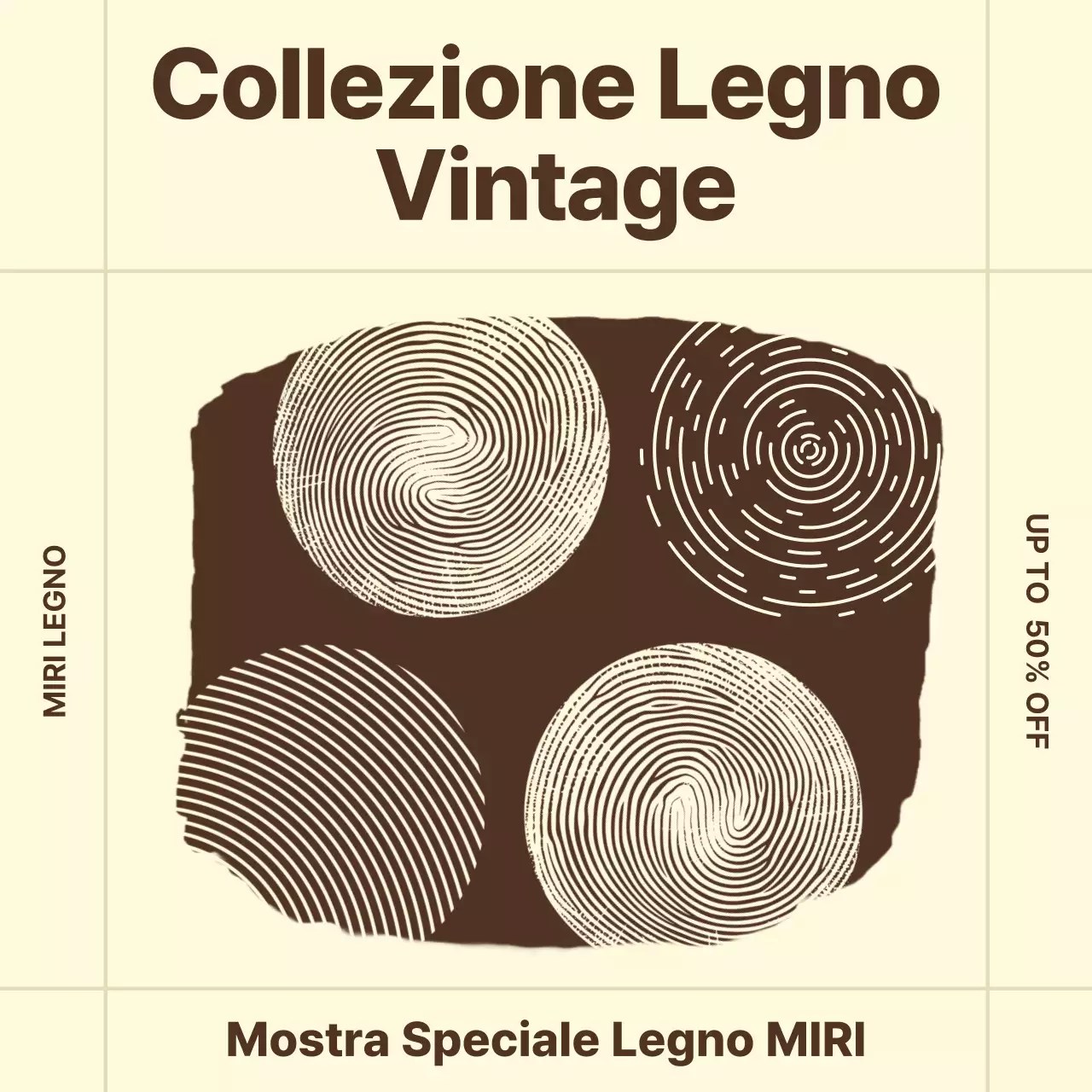 Mostra di interni vintage beige