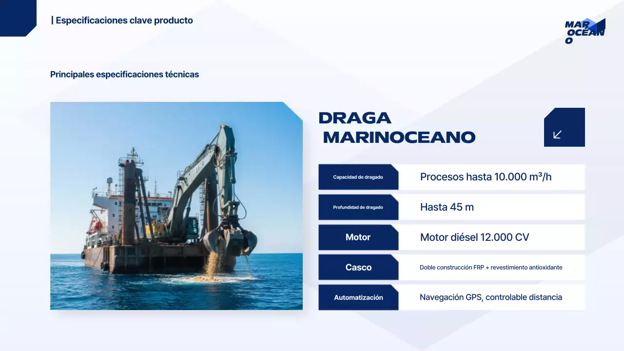 Informe Blue Modern Marine