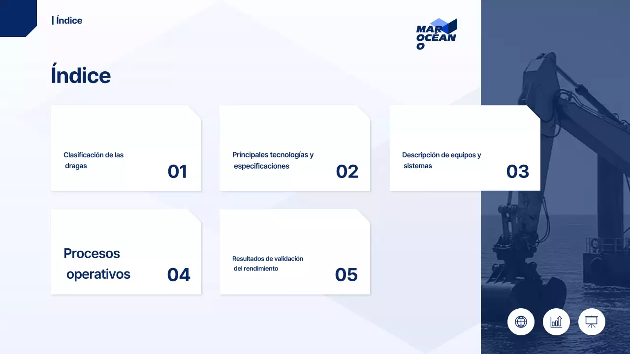 Informe Blue Modern Marine