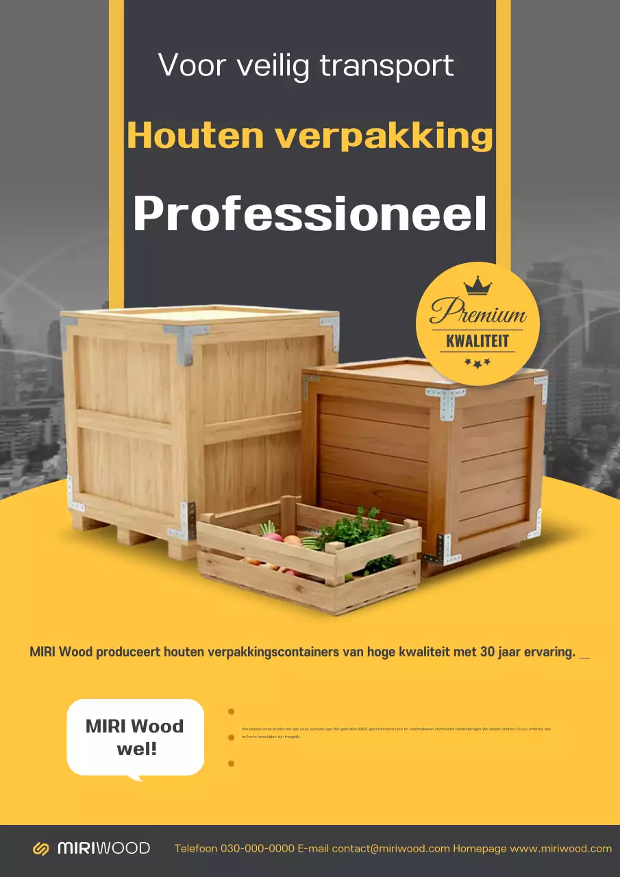 Grijze moderne verpakkingsadvertentie