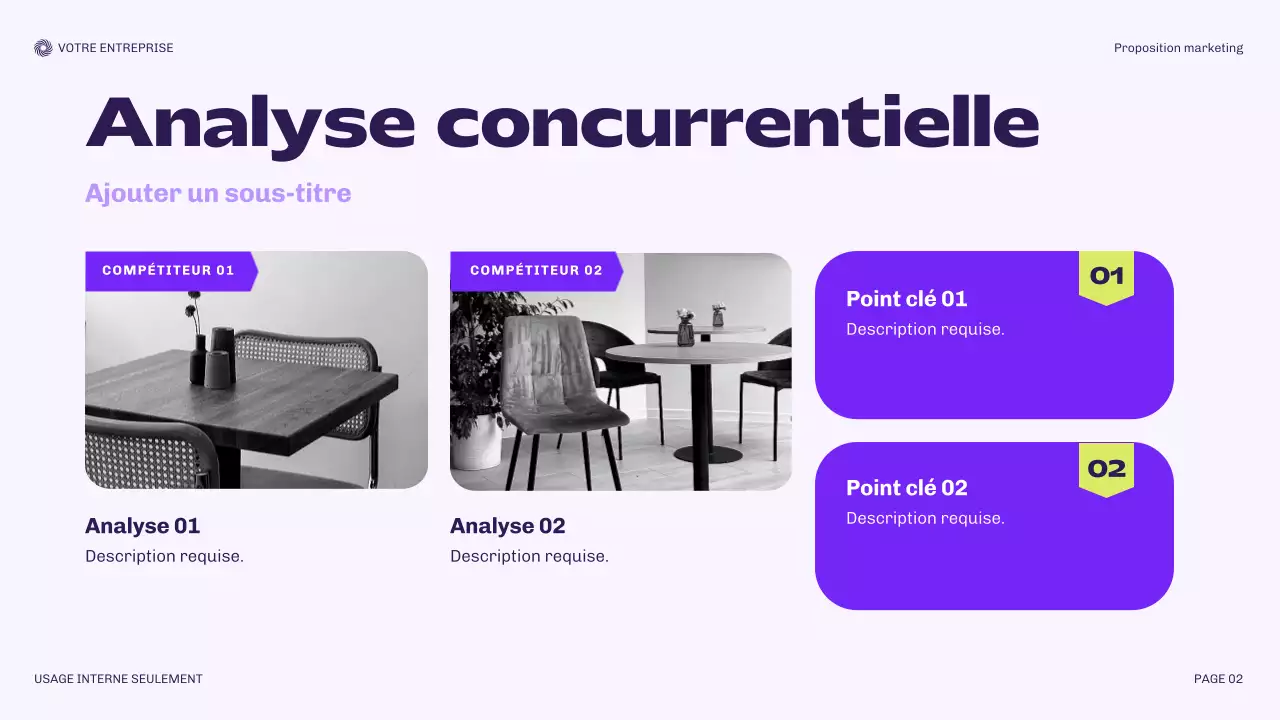 Proposition de planification moderne de Bora