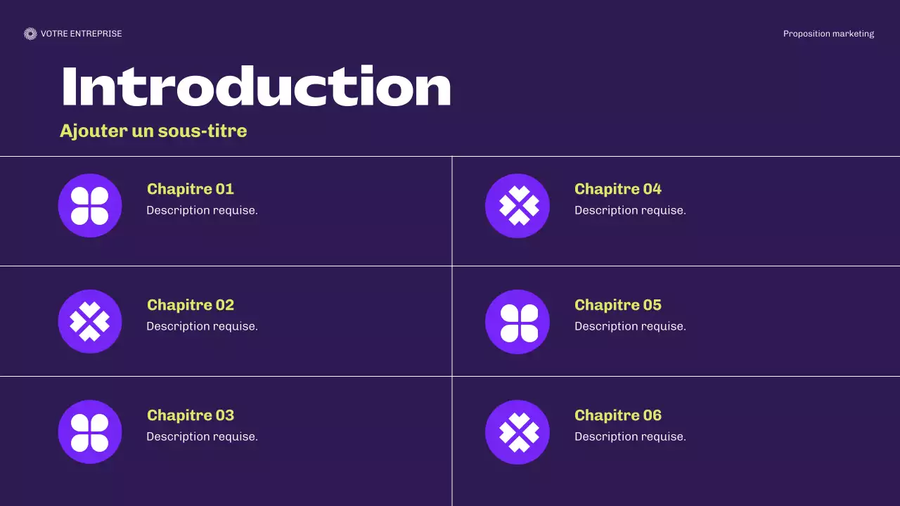 Proposition de planification moderne de Bora