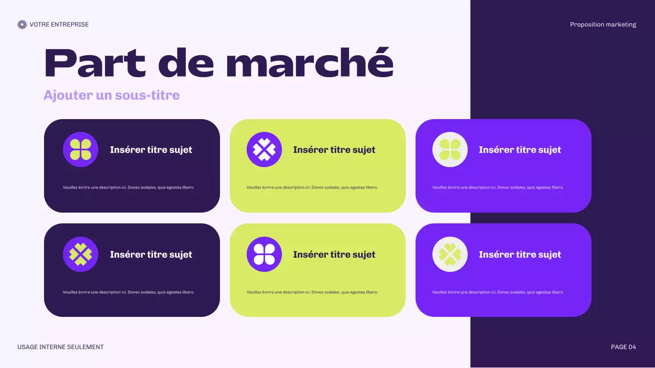 Proposition de planification moderne de Bora