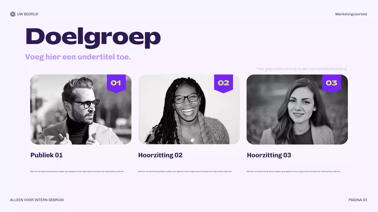 Bora Modern Planningsvoorstel