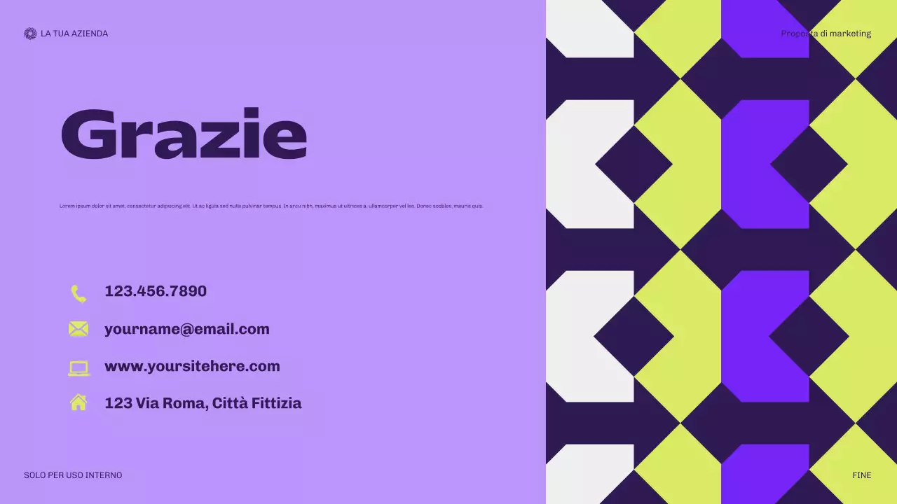 Proposta di pianificazione di Bora Modern