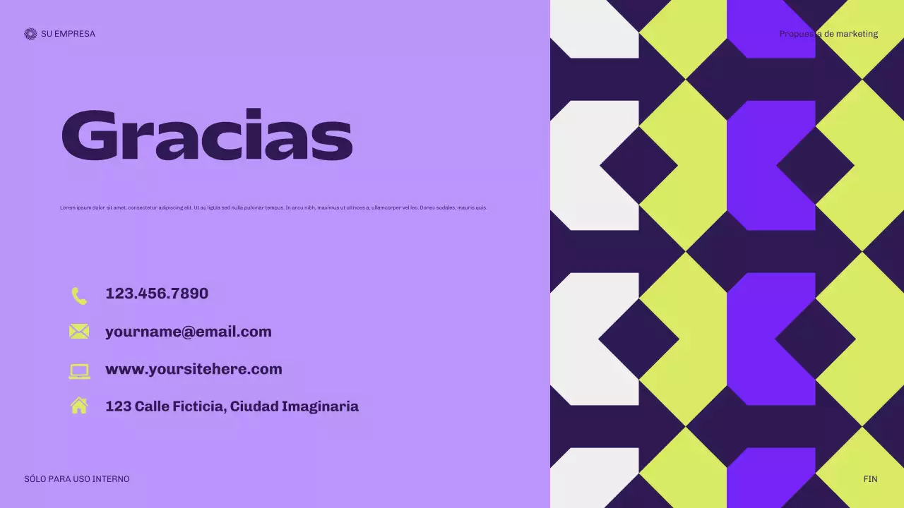 Propuesta de planificación moderna de Bora