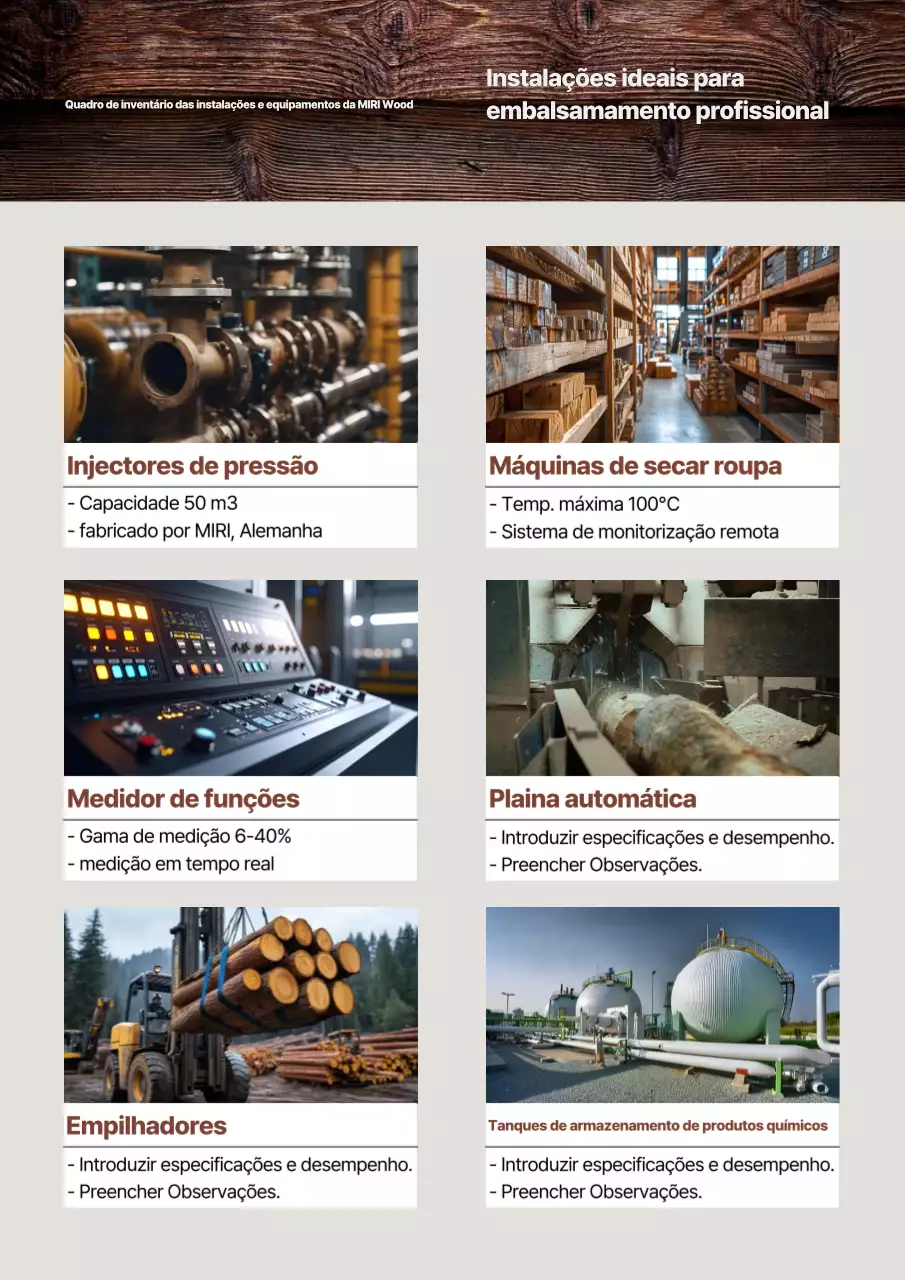 Guia para instalações industriais modernas em Brown