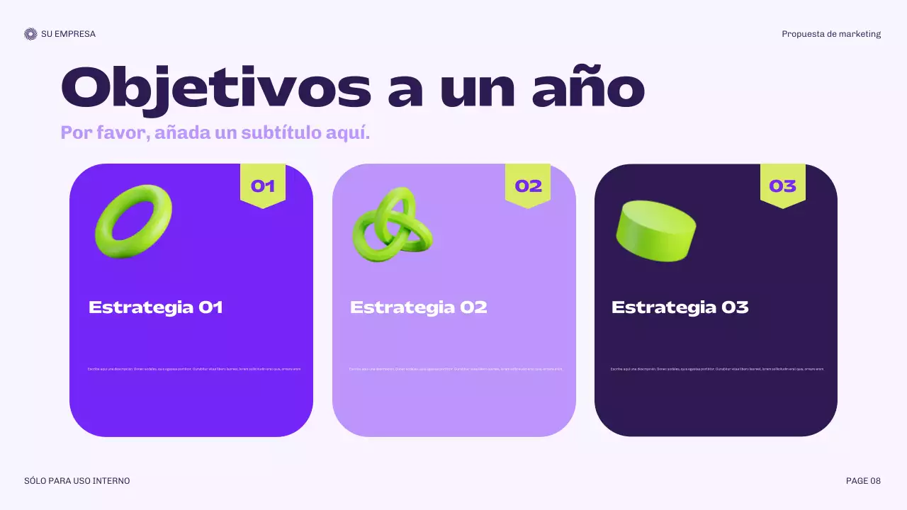 Propuesta de planificación moderna de Bora