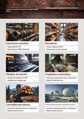 Guía de la instalación industrial moderna de Brown