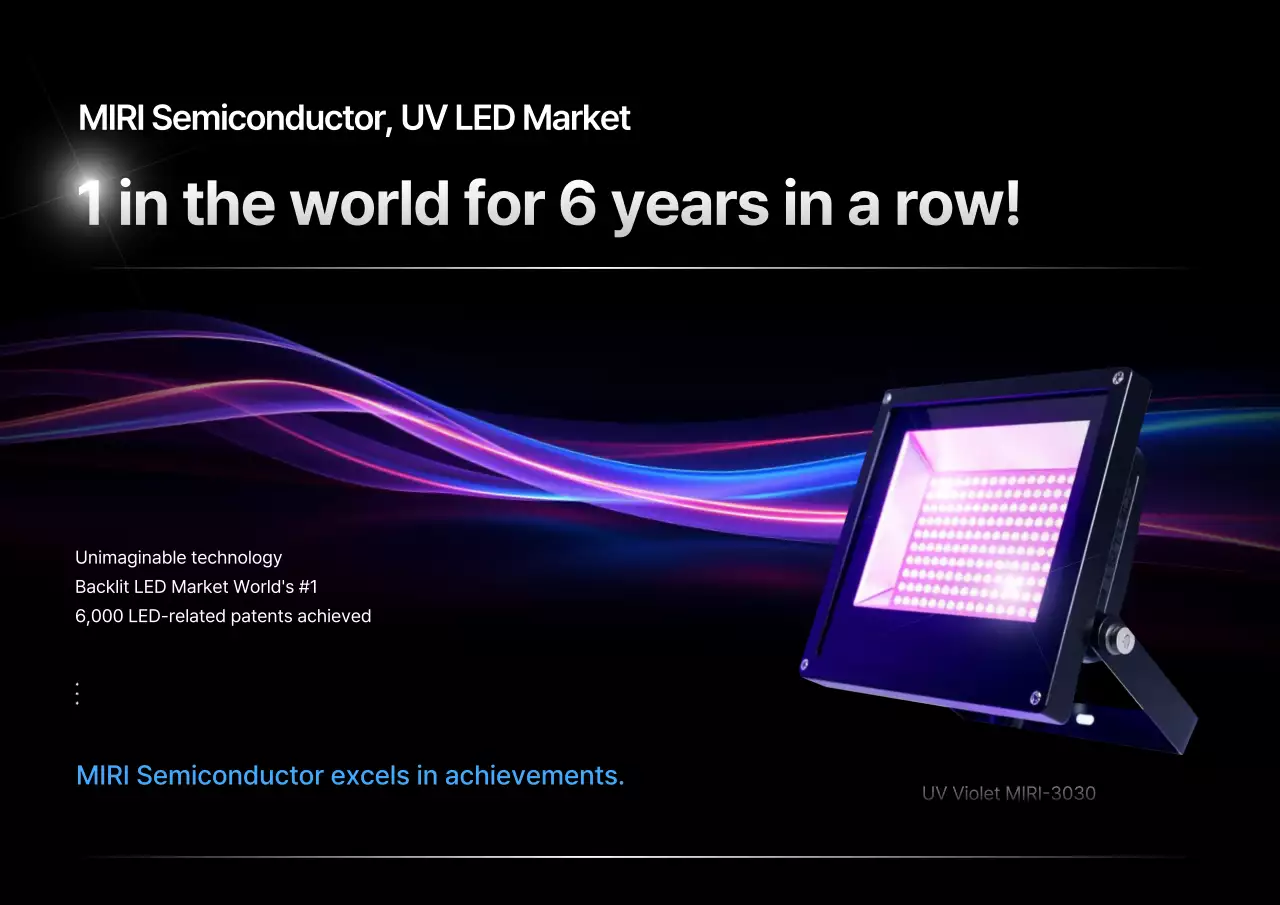 black modern LED promotion