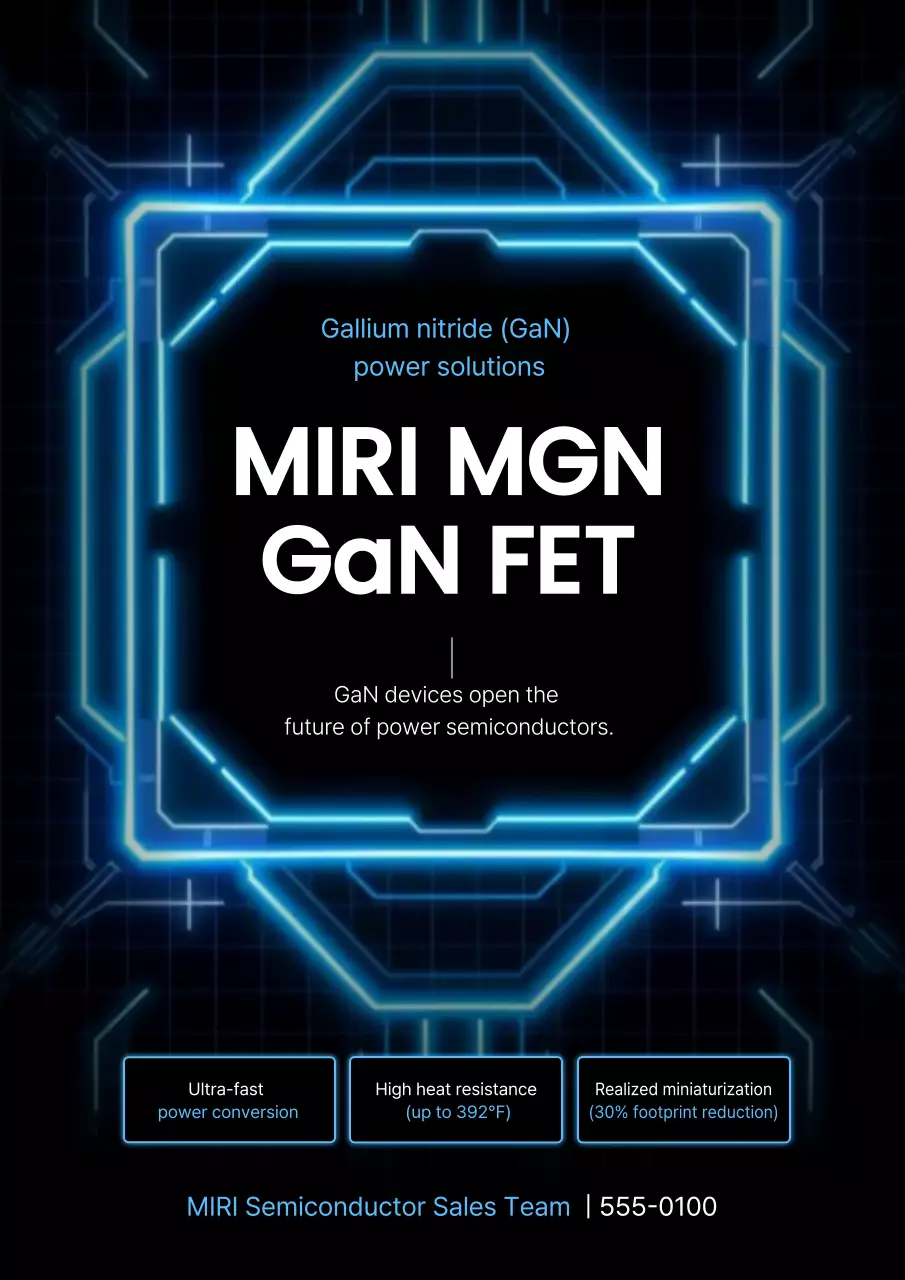 promosi semikonduktor futuristik biru