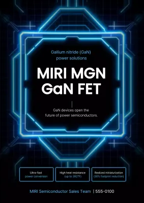 promosi semikonduktor futuristik biru