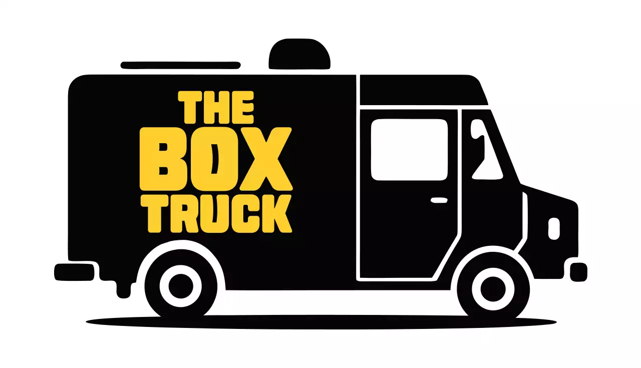 yellow bold food business card