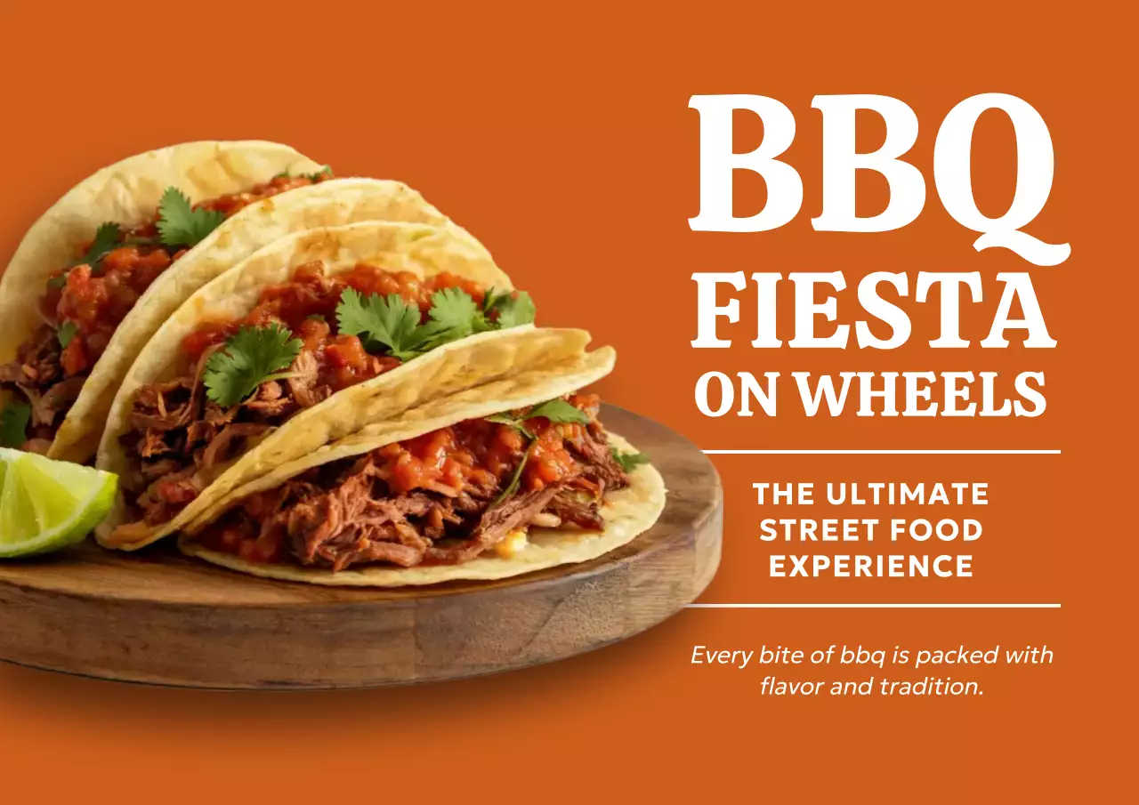 BBQ Fiesta on Wheels Poster