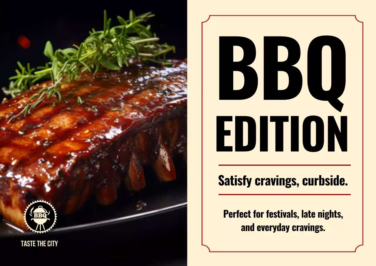 Poster Edisi BBQ Rasakan Kota