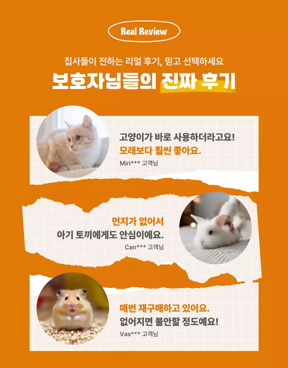 베이지 깔끔 반려동물 광고