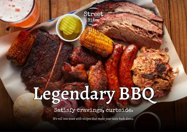Legendary BBQ Street Bites Poster