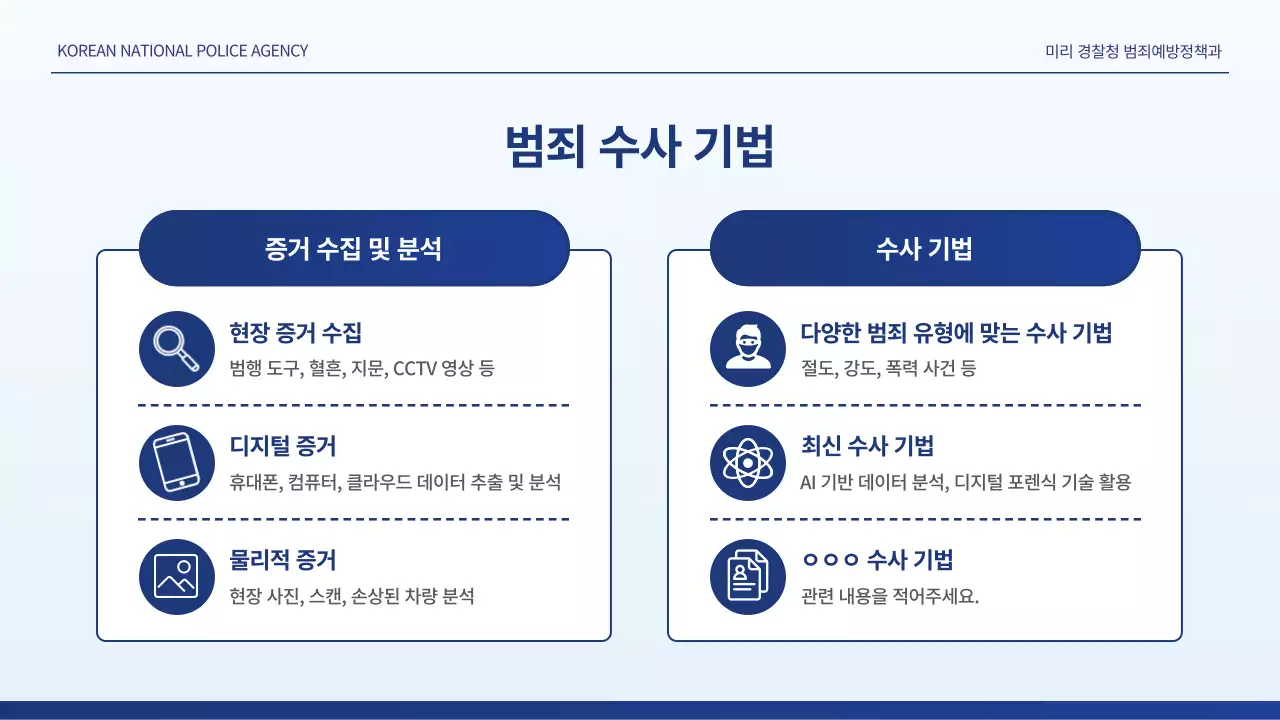 파랑 모던 교육 자료