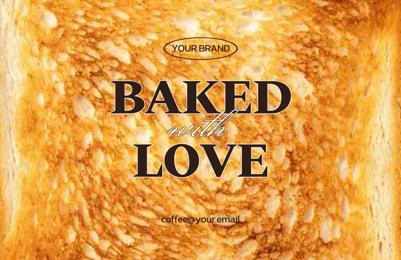 茶色 シンプル パン ポスター 写真