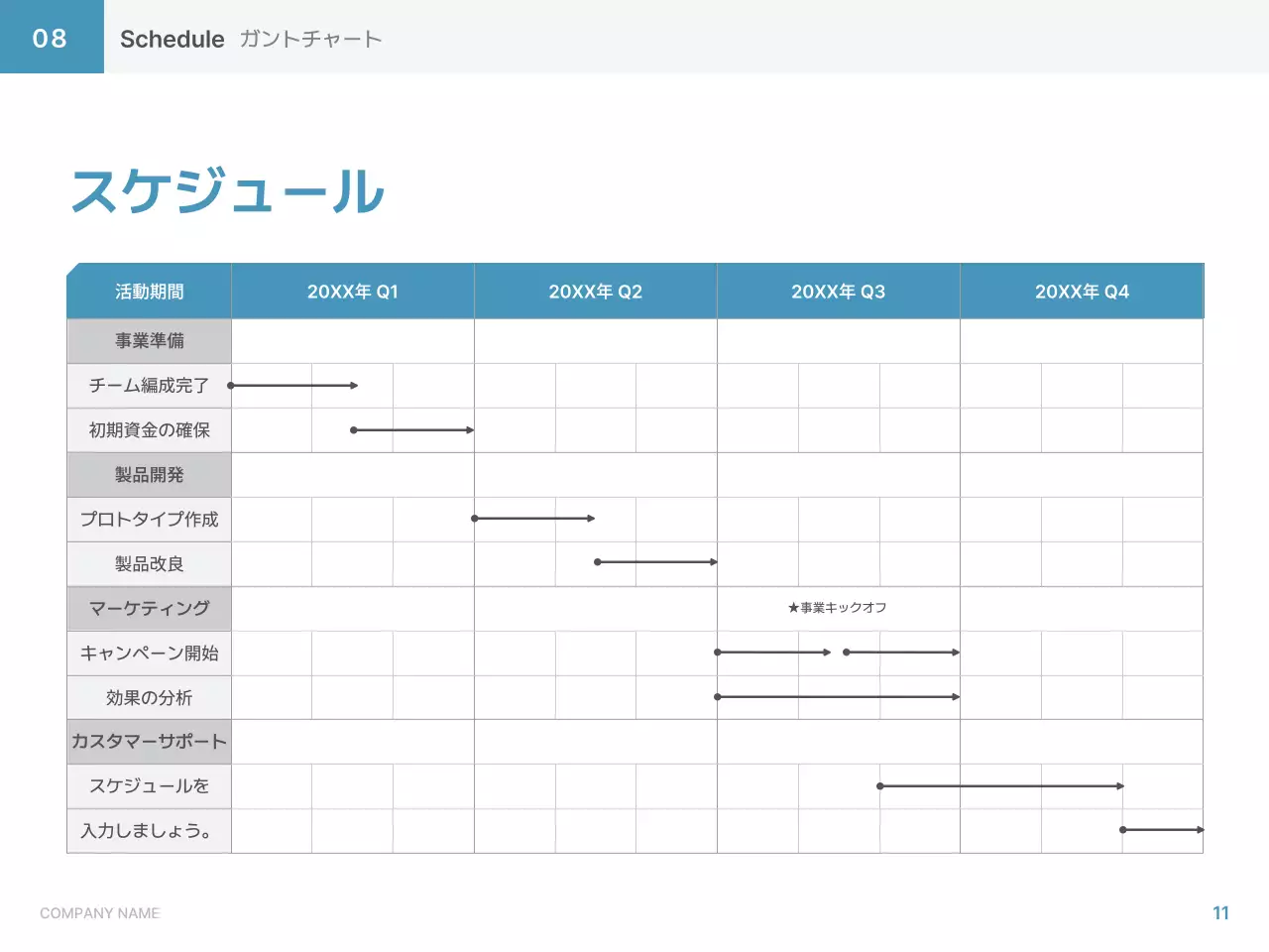 青 シンプル ビジネス 計画書